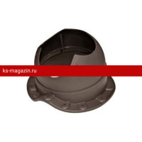 Проходной элемент Krovent (Кровент) Base-VT Wave 110 (Коричневый) /1 шт/