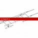 Лестница кровельная ROOFsystems PRESTIGE ZN600 1,8м Композит RAL 3005