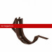 AS PUrus MATT 125/90 Крюк желоба короткий с компл. крепления (МУ), RAL 8017