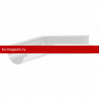 Aquasystem PUrus 150/100 Угол желоба 135 внутренный RAL 9003