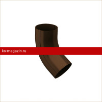 Galeco (Галеко) STAL 124/90 Колено 60гр (RAL 8017) /1 шт/