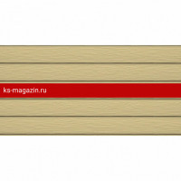 Сайдинг Aquasystem (Аквасистем) Скандинавская доска широкая ПЭ (Zn275) RAL 1001 /1 шт/