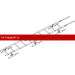 Лестница кровельная ROOFsystems PRESTIGE ZN400 3м Композит RAL 8017