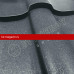 Металлочерепица Stella Stynergy (Стинержи) (Стальной Бархат-7016-0.5) /1 кв.м./