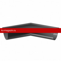 Угол внешний 135 гр Docke (Дёке) STAL PREMIUM 125/90 (Графит) /1 шт/