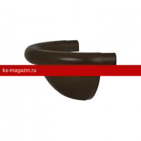 Заглушка желоба полукруглая Aquasystem (Аквасистем) PU 125/90 (RR 32) /1 шт/