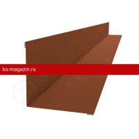 Планка для внутренних углов 110х110х2000 Stynergy (Стинержи) (Стальной Бархат-8004-0.5) /1 шт/
