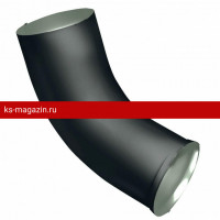 Колено 60 град 90мм Grand Line (Гранд Лайн) Optima Matt (RAL 7024) /1 шт/