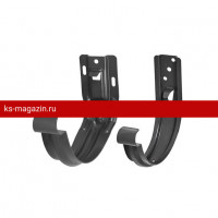 Крюк крепления желоба универсальный Aquasystem (Аквасистем) PU MATT 125/90 (RR 23) /1 шт/