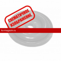 Накладка декоративная кронштейна трубы на кирпич Grand Line (Гранд Лайн) 90/125 (RAL 8004) /1 шт/