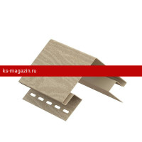 Наружный угол UPLAST (Ю-пласт) Кедр (Светлый) /1 шт/