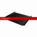 Фальцевая кровля Grand Line (Гранд Лайн) Кликфальц Pro Gofr 0,45 Drap ST с пленкой на замках (RAL 9005) 1 кв.м.