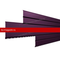 Сайдинг МеталлПрофиль Lбрус-15х240 (VALORI-20-Violet-0.5) /1 шт/