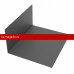 Примыкание к стене 115х115 L=2м РЕ RAL 7024 (Фартук S4 new) /1 шт/