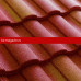 Композитная черепица Metrotile (Метротайл) MetroRoman (Красно-Желтый) /лист/