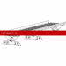 Мостик кровельный ROOFsystems PRESTIGE 360 2,5м CLICK Фальц RAL 3005