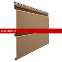 Сайдинг Docke PREMIUM (Дёке) Брус D6S (Капучино) 3,6м /1 шт/