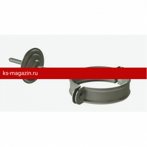 Docke STAL PREMIUM MATT 125/90 мм Хомут трубы Графит RAL7024 Docke STAL PREMIUM MATT 125/90 мм Хомут трубы Графит RAL7024