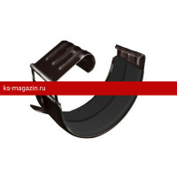 Соединитель желоба Grand Line (Гранд Лайн) 90/125 (RAL 8017) /1 шт/