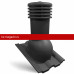 Eurovent VENTOS X PLUS R 150mm RAL9005 (к-т) Вент. выход изолированный профиль франкфуртская