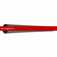 AS PUrus MATT 125/90 Труба водосточная L=1.0 м RAL 7024
