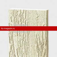 Фиброцементный сайдинг БЕТЭКО-Короед 3000x200x8 mm (RAL 1015 ) /1 шт/