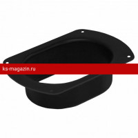 Воронка врезная Matt 127мм Grand Line (Гранд Лайн) Vortex Matt 127/102 (RAL 9005) /1 шт/