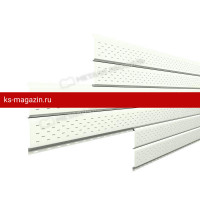 Софит МеталлПрофиль Lбрус-15х240 (PURMAN-20-9010-0.5) /1 шт/