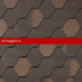 QUIET TILE Гибкая черепица Rombica Медь 3м2