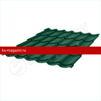 Металлочерепица СМ Классик Stynergy (Стинержи) (CORUNDUM50-6005-0.5) /1 кв.м./