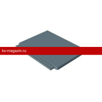 BRAAS Рядовая цементно-песчаная черепица Тегалит графит(420х330 мм), 240 шт /паллет