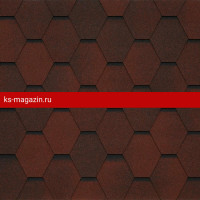 Гибкая черепица Tegola Veneto UNICA Amarone 410 2.86м2
