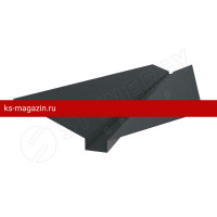 Ендова верхняя фигурная 135х30х135х2000 Stynergy (Стинержи) (CORUNDUM50Matt-7024-0.5) /1 шт/