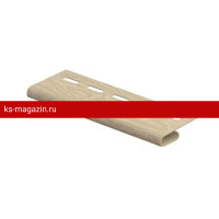 Завершающая планка UPLAST (Ю-пласт) Кедр (Светлый) /1 шт/
