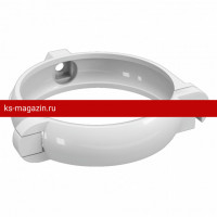 Хомут трубы Grand Line (Гранд Лайн) ПВХ Rohrfit 120/80 (Белый) /1 шт/