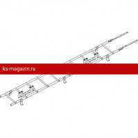 Лестница кровельная ROOFsystems PRESTIGE ZN600 1,2м NEXT Фальц RAL 3005