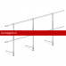 Перила к мостику кровельному ROOFsystems ELITE H-1200 3м RAL 7024