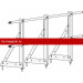 Ограждение ROOFsystems ECONOM d-25 (круг) H-600/3,0м универ ТУ RAL8019