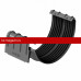 Соединитель желобов Docke (Дёке) STAL PREMIUM 125/90 (Графит RAL7024) /1 шт/