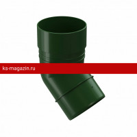 Колено 45 Docke STANDART (Зеленый) /1 шт/