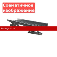 Мостик переходной Русский Рубеж 1,25м, для фальцевой кровли, терракотовый (RAL 8004)