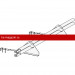 Снегозадержатель ROOFsystems PRESTIGE ZN 45*25 (овал), 1,2м натур. RAL 9005