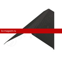 Конек плоский фигурный 120х15х25х15х120х2000 Stynergy (Стинержи) (Стальной Кашемир Matt-RR32-0.5) /1 шт/