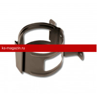 Держатель трубы (дерево) /1 шт/ Металл Профиль Престиж 125/100 (RAL 8017, коричневый) /1 шт/