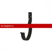 Крюк крепления желоба короткий регулируемый Aquasystem (Аквасистем) PU MATT 125/90 (RR33) /1 шт/