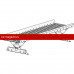 Мостик кровельный ROOFsystems PRESTIGE 360 2,5м Фальц RAL 8004