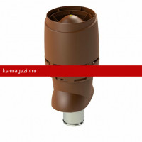 Vilpe (Вилпе) FLOW XL- 160P/ИЗ/500 вент. выход с колпаком (Кирпичный) /1 шт/